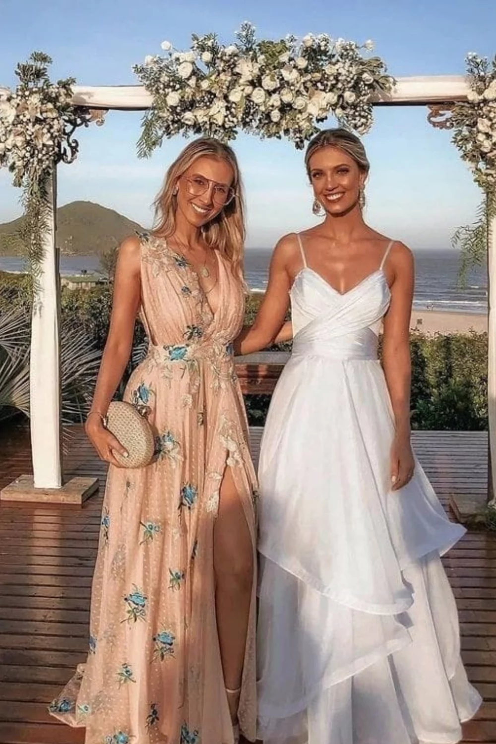 Roupa de casamento na shops praia feminino